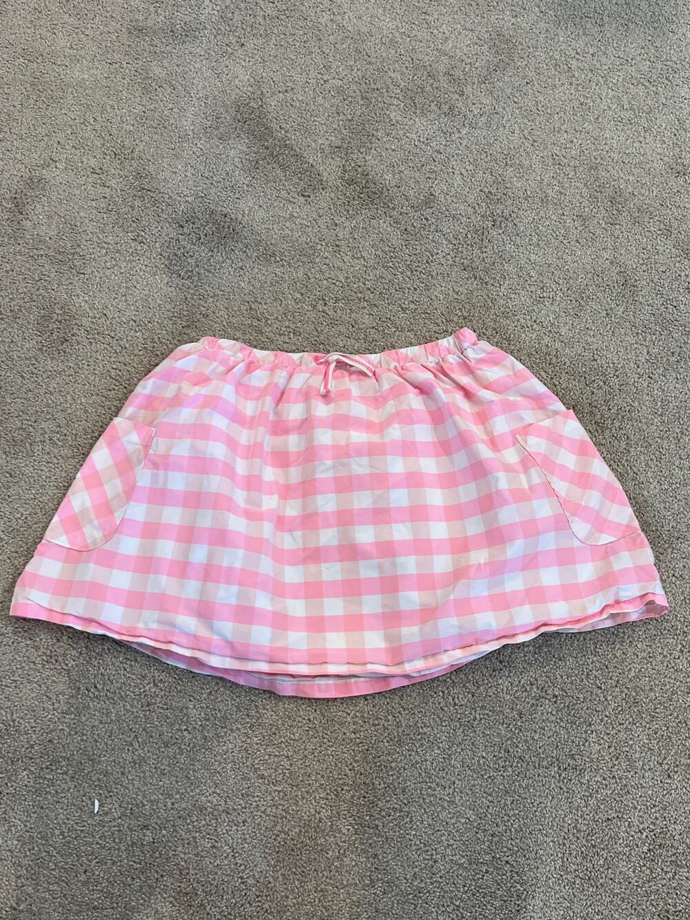 Pink and White Mini Skirt by Cat and Jack XL